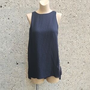 From Palmer Sleeveless Black Top